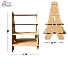 Divina Creacion Kit 16 A Cupcake Candy Table Displays - Camel - View 8