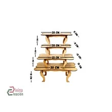 Divina Creacion Kit 16 A Cupcake Candy Table Displays - Camel - View 5