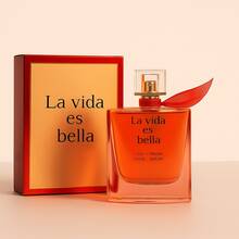 Perfume La Vida es Bella para Mujer, 30ml/75 ml, dos Tamaños Disponibles, Fragancia Femenina Dulce y Elegante de Larga Duración, Aroma Floral y Seductor Ideal para Uso Diario, Citas y Regalo - Cereza Metalica - Ver 2