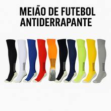 Kit 3 Professional Non-Slip Socks Futsal Football Grip Halloween Spring Festival Other Warm Fabric Underwear And Sleepwear > Men's Socks > Men's Sports Socks - 黑與白 - 查看 2
