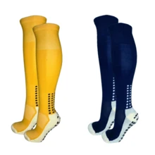 Kit 3 Professional Non-Slip Socks Futsal Football Grip Halloween Spring Festival Other Warm Fabric Underwear And Sleepwear > Men's Socks > Men's Sports Socks - 水鴨藍 - 查看 2