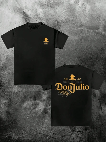 Don Julio 1942' Printed Comfortable And Soft T-Shirts, Men's T-Shirts And All-Season Casual Short-Sleeved T-Shirts.