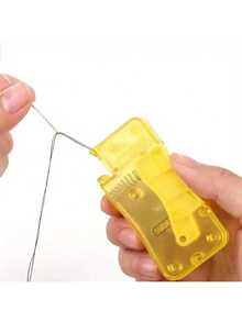 柠檬黄自动DIY手工缝纫穿线器 - 1件装穿线器，适用于家用工艺品和缝纫用品 - 彩色 - 查看 10