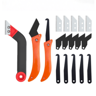 Ferramenta para remoção de rejunte de azulejos, raspador para remoção de rejunte de azulejos, ferramenta para limpeza de rejunte de pisos