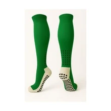 Kit 3 Professional Non-Slip Socks Futsal Football Grip Halloween Spring Festival Other Warm Fabric Underwear And Sleepwear > Men's Socks > Men's Sports Socks - 墨綠色 - 查看 1