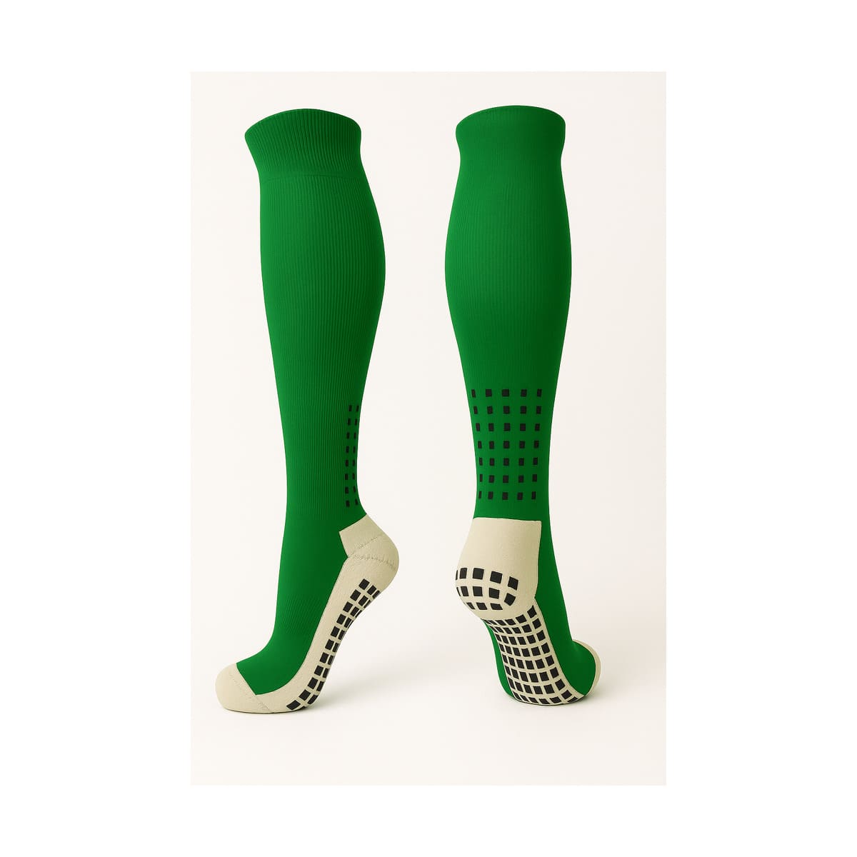Kit 3 Professional Non-Slip Socks Futsal Football Grip Halloween Spring Festival Other Warm Fabric Underwear And Sleepwear > Men's Socks > Men's Sports Socks - 墨綠色 - 查看 1