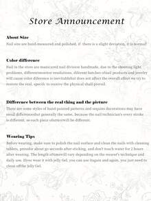 10片装中号手工按压式美甲贴纸，方形美甲贴纸，美甲用品，红色美甲贴纸，圣诞美甲贴纸，冬季按压式美甲贴纸，亮面美甲贴纸，凝胶美甲套装，金箔美甲贴纸，水钻美甲贴纸，美甲用品，手工按压式美甲套装，瞬间提升你的美甲造型 - 彩色 - 查看 3