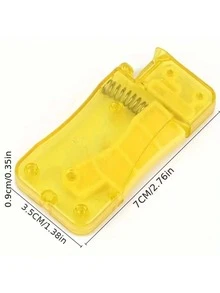 柠檬黄自动DIY手工缝纫穿线器 - 1件装穿线器，适用于家用工艺品和缝纫用品 - 彩色 - 查看 12