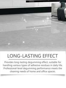 JUE FISH 胶水去除剂,家用胶水去除剂,玻璃门窗贴纸清洁胶水残留去除喷雾,清洁效果极佳,胶水去除喷雾可轻松擦除粘合剂残留物和汽车贴纸,用于去除标签贴纸残留物、口香糖、油脂、焦油、贴纸、标签、胶带残留物、油渍等。 - 彩色 - 查看 6