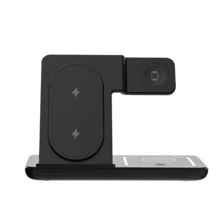 适用于 的三合一充电站，适用于 16e 16 15 14 13 12 11 X Pro Max 和手表的无线充电器 - 适用于 4 3 Pro 的无线充电站