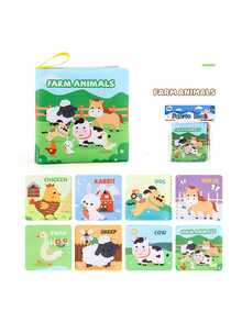 9 Stile von Stoffbüchern für Kleinkinder und Kleinkinder, Frühpädagogische Spielzeuge, Meerestiere, Palm Bücher, die nicht zerrissen werden können, mehrere kognitive Baby-Stoffbücher