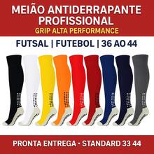 Kit 3 Professional Non-Slip Socks Futsal Football Grip Halloween Spring Festival Other Warm Fabric Underwear And Sleepwear > Men's Socks > Men's Sports Socks - 橘色 - 查看 1