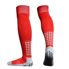 Kit 3 Professional Non-Slip Socks Futsal Football Grip Halloween Spring Festival Other Warm Fabric Underwear And Sleepwear > Men's Socks > Men's Sports Socks - 紅色 - 查看 1