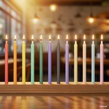 48 Pack Halloween Spell Candles - Unscented Colored Chime Candles (16cm/ 6.5")Taper For Witchcraft, Altar Decor,- Includes Holder For Magic Spells, Prayer & Meditation, Spiritual Decor, Mystical Decor, Paraffin Wax, Smooth Finish, Ritual Supplies, Witchcraft Supplies, Occult Enthusiasts - Nhiều màu - Xem 4