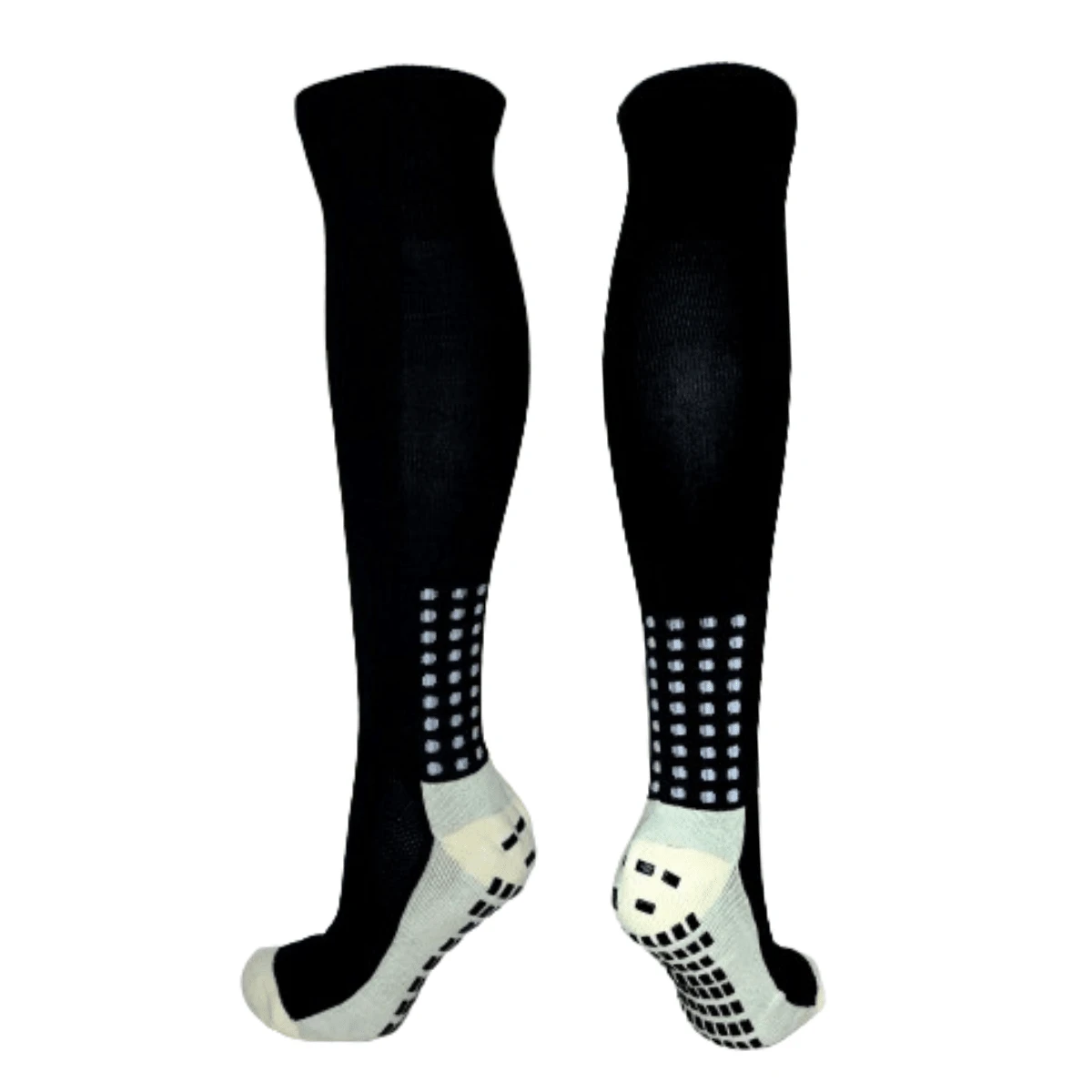 Kit 3 Professional Non-Slip Socks Futsal Football Grip Halloween Spring Festival Other Warm Fabric Underwear And Sleepwear > Men's Socks > Men's Sports Socks - 黑色 - 查看 1