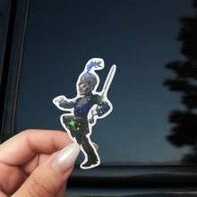 士兵、黑色游行、MCR、情绪摇滚、哥特摇滚、朋克摇滚、重金属模切乙烯基贴纸 - 彩色 - 查看 14