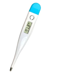 Digital Thermometer High Temperature Measurement For Armpit, Mouth, Durable Material White Color - White - View 5