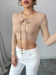 DUKEZA Women Tops - Apricot - View 1
