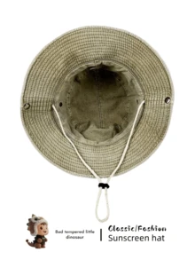 قبعة دلو حماية من الشمس للرجال، قبعة كاوبوي حماية من الأشعة فوق البنفسجية للرحلات والتسلق والصيد، قبعة شمس يمكن ارتداؤها من الجنسين