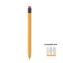 Classic Pencil Case Compatible With Apple Pencil Pro Case & Apple Pencil 2nd Generation Case, Compatible With Magnetic Charging And Double Tap, Silicone Sleeve Protective Cover Compatible With Apple Pencil