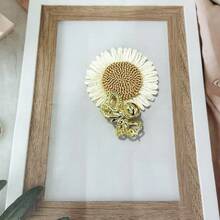 1pc Small & Large Size Women Gold Starfish, Shell, Conch Design Elegant Fashion Metal Hair Claw Clips, Suitable For Women Beach Vacation Hairstyle, Holiday Gift Hair Accessories Beach Hair Clips Vacation Hair Clutch - Octopus Claw Clamp - View 5