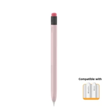 Classic Pencil Case Compatible With Apple Pencil Pro Case & Apple Pencil 2nd Generation Case, Compatible With Magnetic Charging And Double Tap, Silicone Sleeve Protective Cover Compatible With Apple Pencil