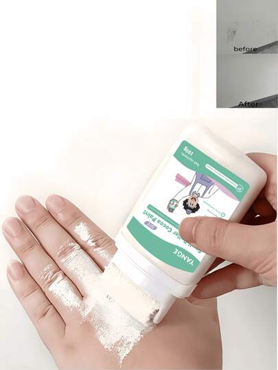 Wall Self-Painting Touch-Up Paint, Wall Touch-Up Paint With Rollers, White Touch-Up Paint, Suitable For Walls And Ceilings Cover Stains, Scratches, Graffiti And Wear. White Paint, Water-Based Low-Odor Wall Paint With Roller Brush.