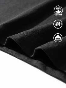 Camiseta de hombre triángulo de sandía -200g - Negro - Ver 3