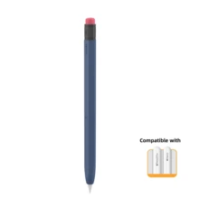 Classic Pencil Case Compatible With Apple Pencil Pro Case & Apple Pencil 2nd Generation Case, Compatible With Magnetic Charging And Double Tap, Silicone Sleeve Protective Cover Compatible With Apple Pencil