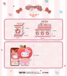 TOPTOY水果乐园系列盲盒玩具（附赠角色收集卡）女孩可爱礼物手办摆件 - 彩色 - 查看 8