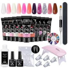 Kit Para De Uñas Polygel Completo Acrilicas Beaucat 21 Pcs - Multicolor - Ver 1
