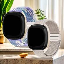 Dây đeo đồng hồ dệt từ tính 22mm, tương thích với Garmin Venu 3/Venu 2/Vivoactive4/Forerunner 265/Forerunner 265 Music/Forerunner 255/Forerunner 255 Music, Galaxy Watch3 45mm/Galaxy Watch 46mm/Gear S3 Classic/Gear S3 Frontier, HW Watch GT5& GT5 Pro GT4&GT3&GT3 Pro&GT 2 46mm/Watch 4/Watch 4 Pro, dây đeo thay thế tháo nhanh, Amazfit BIP5/GTR 4/GTR 3/GTR 3 Pro/GTR 2/3 StratoS Watch, dây đeo cổ tay bằng nylon co giãn có khóa từ tính. - 22mm - Xem 18