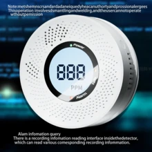 2 Pieces Combination Pack Of Smoke And Carbon Dioxide Alarms, 1 Smoke Alarm And 1 Carbon Monoxide Detector Each, A Combination Of Smoke Detector And Carbon Monoxide Detector, 85-Decibel Alarm