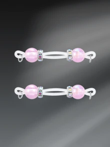 CIZME 1 pereche drăguț stras fals inele pentru mamelon pentru femei pentru decor zilnic, culoare bomboane manșetă pentru mamelon non-piercing inele pentru mamelon fals piercing bijuterii