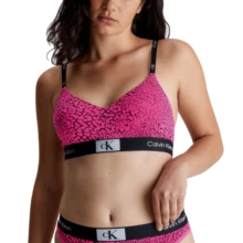 Calvin Klein Women's Sports Bra - Pink - View 2