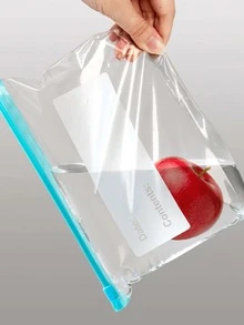 45 Stücke wiederverschließbare Lebensmittel-Aufbewahrungsbeutel (enthält 10 große Beutel + 15 mittlere Beutel + 20 kleine Beutel), verstärkte Gefrierbeutel, geeignet für Mikrowellenerwärmung, blau, für langfristige Lebensmittelaufbewahrung und -organisation, transparente PE-Reißverschlussbeutel, geeignet für Küchen-Lebensmitteltrennung und Snackaufbewahrung