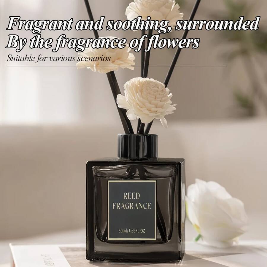 Flameless Aromatherapy Essential Oil Diffuser - Room Fragrance, Long-Lasting Fragrance, Home Flameless Incense, Room And Bathroom Fragrance, Bedroom And Toilet Air Freshener. 50ml/1.69.Oz - Mixed Fragrance - View 1