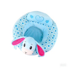 Libsit New Red Heart Rabbit Baby Sitting Chair, Plush Cartoon Animal Learning Sitting Chair, Soft Plush Baby Sit Up Chair, Support Sofa, Sit Me Up Floor Seat For Toddlers, Playful Design For Youngsters