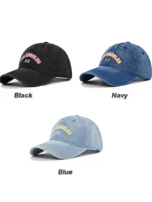1 pezzo Cappellino da baseball in denim vintage lavato - Grafica ricamata "LOS ANGELES 83", stile vintage consumato, cinturino regolabile per una vestibilità perfetta, cappello casual adatto a tutte le stagioni per uomo e donna, ideale per look da strada, avventure all'aperto, festival musicali e spostamenti quotidiani