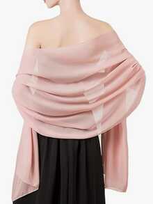 女士沙滩配饰柔软雪纺披肩，防紫外线沙滩/度假围巾，新娘婚礼伴娘披肩，适合派对、摄影