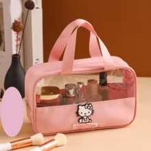 1 件 Sanrio 包 便携式防水 旅行化妆包 洗漱包 化妆包 收纳包 女士学校用品 学校用品 大学宿舍 学生邮轮必备沙滩包 沙滩必需品 沙滩巾收纳包 沙滩配件 沙滩用品 度假包 夏季度假必备品 - 彩色 - 查看 12