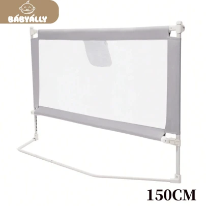 Maxwalk BabyAlly Bed Rail For Toddlers, Foldable Bed RailsBabyAlly Bed Rail For Toddlers, Foldable Bed Rails Quick Assembly For Queen Size Bed, Height Adjustable Bed Rail Guard With Steady U-Shape Base For Toddlers/Baby/Kids 150cm Quick Assembly For Queen Size Bed, Height Adjustable Bed Rail Guard With Steady U-Shape Base For Toddlers/Baby/Kids 150cm