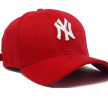 Ny New York Blogger Cap Unisex Men Women - 紅色 - 查看 1