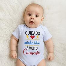 Baby Body Phrase Beware My Auntie Is Very Jealous - trắng - Xem 2