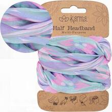 Women's Half Headband For Accessories, Split Floral Design, No Size - As Pic - View 5