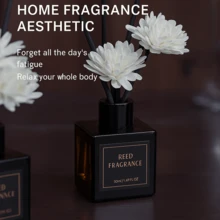 Flameless Aromatherapy Essential Oil Diffuser - Room Fragrance, Long-Lasting Fragrance, Home Flameless Incense, Room And Bathroom Fragrance, Bedroom And Toilet Air Freshener. 50ml/1.69.Oz - Mixed Fragrance - View 3