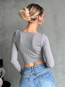 DUKEZA Women Tops - Grey - View 2