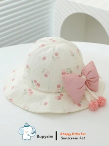 1pc Infant/Toddler Bucket Hat, Suitable For Everyday Wear - Children's Bucket Hat - View 2