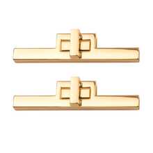 1/2/3 chiếc khóa kim loại cổ điển cho túi xách DIY, ví da thủ công, phụ kiện túi vàng thanh lịch, phụ kiện túi thủ công (bốn màu để lựa chọn) - Vàng - Xem 17