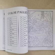 Color By Number For Adults – 75 Relaxing Designs With Flowers, Animals, Mandalas, And Landscapes - A - Xem 7